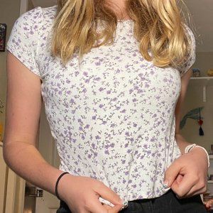 Garage Cropped Stretchy T-Shirt